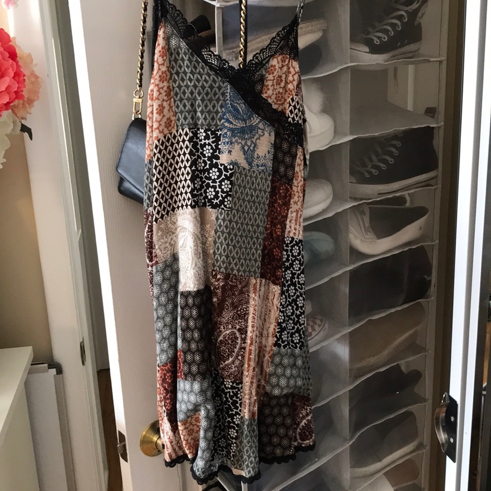 Sadie and sage patchwork dress